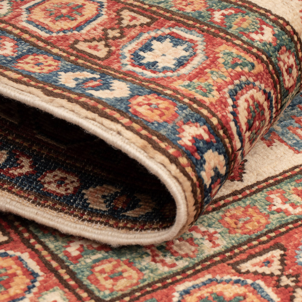 Tapis Ziegler - Kazak - Royal - 91 x 57 cm - beige