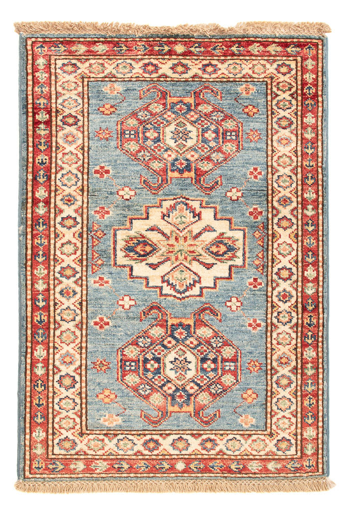 Tapis Ziegler - Kazak - Royal - 90 x 62 cm - bleu