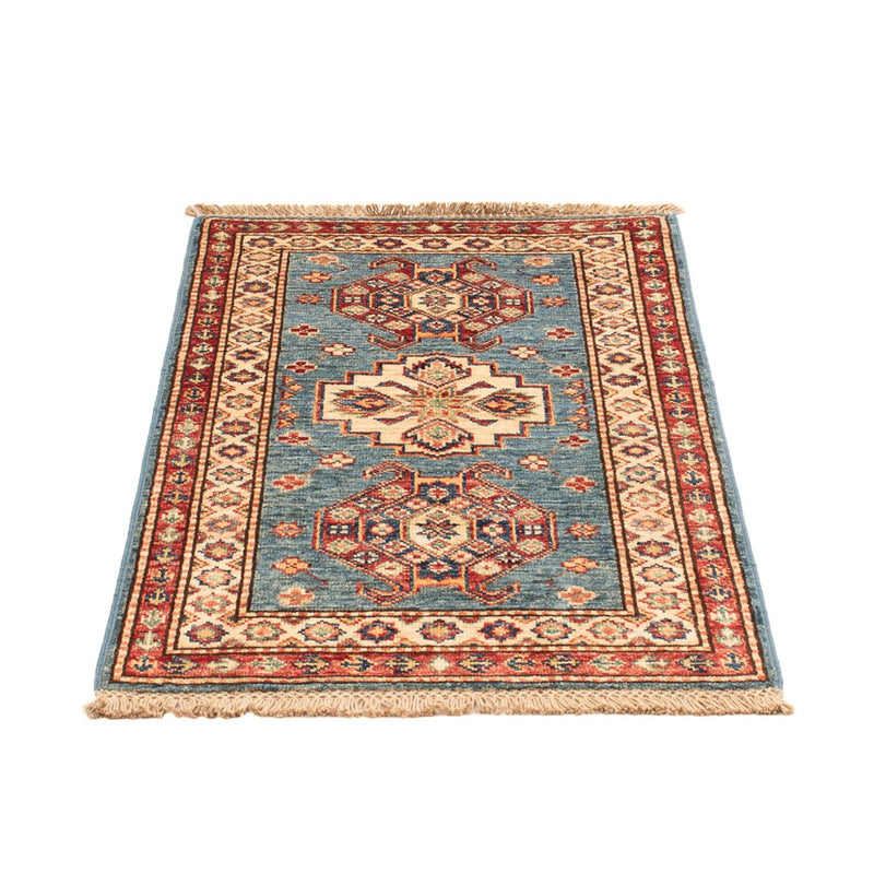 Tapis Ziegler - Kazak - Royal - 90 x 60 cm - bleu clair