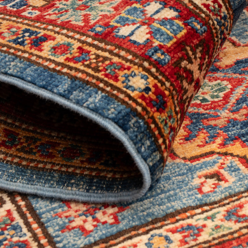 Tapis Ziegler - Kazak - Royal - 84 x 60 cm - bleu