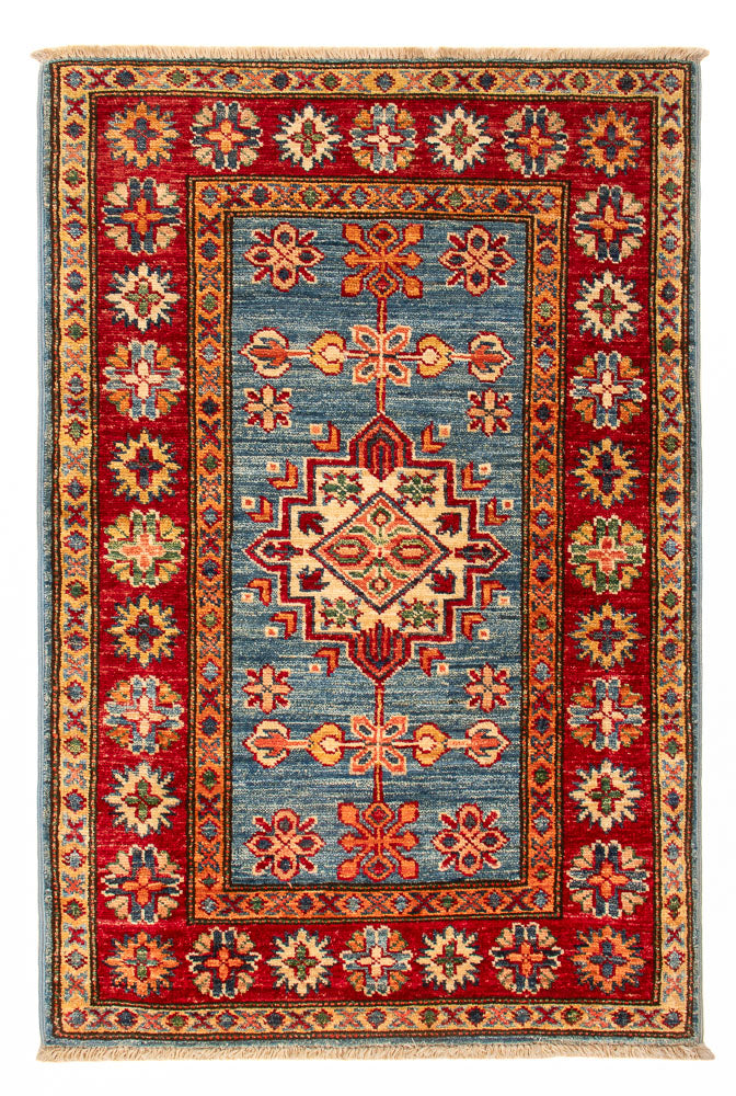 Tapis Ziegler - Kazak - Royal - 97 x 63 cm - bleu