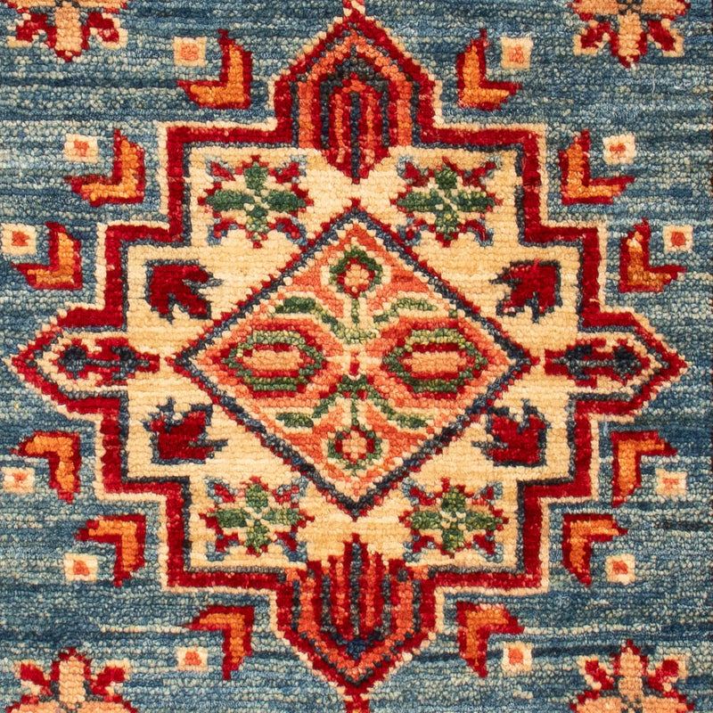 Tapis Ziegler - Kazak - Royal - 97 x 63 cm - bleu