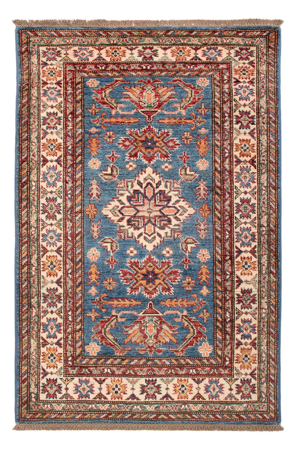 Tapis Ziegler - Kazak - Royal - 129 x 84 cm - bleu