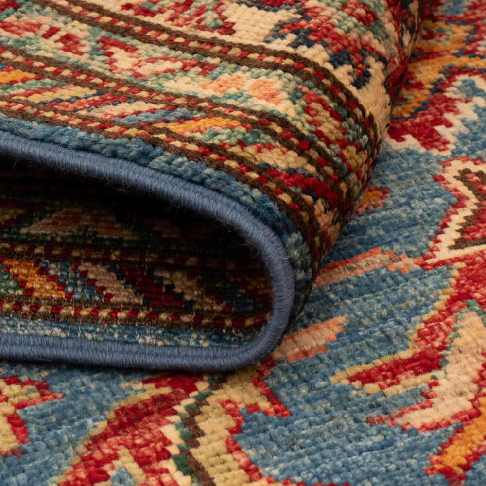 Tapis Ziegler - Kazak - Royal - 128 x 84 cm - bleu