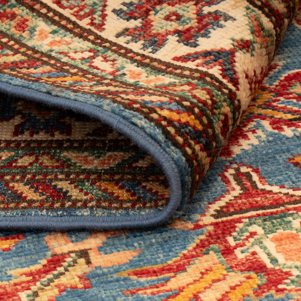 Tapis Ziegler - Kazak - Royal - 125 x 81 cm - bleu