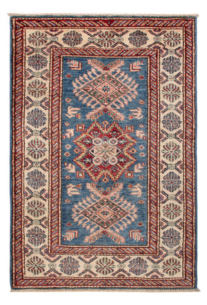 Tapis Ziegler - Kazak - Royal - 121 x 81 cm - bleu