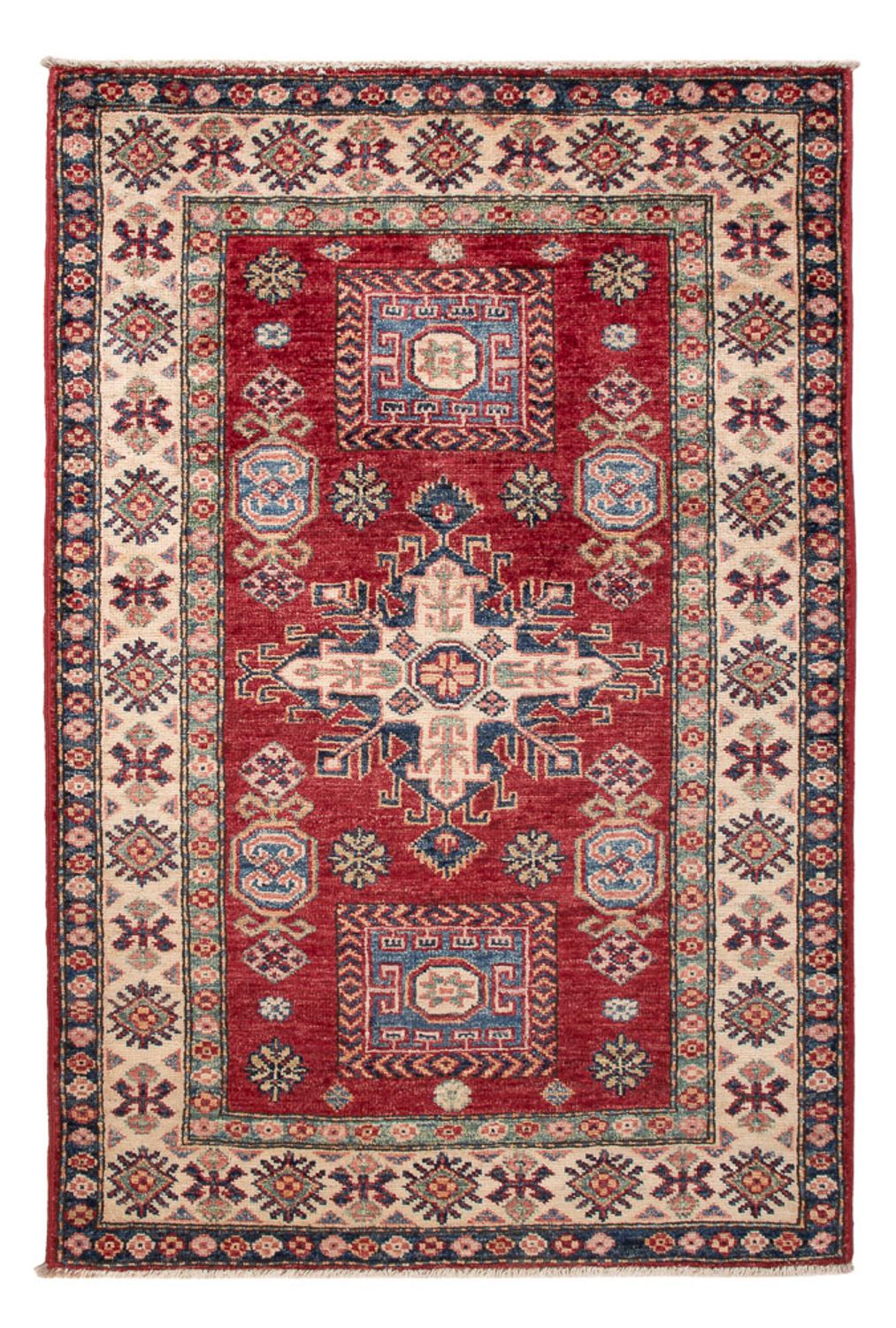 Tapis Ziegler - Kazak - Royal - 122 x 84 cm - rouge bordeaux