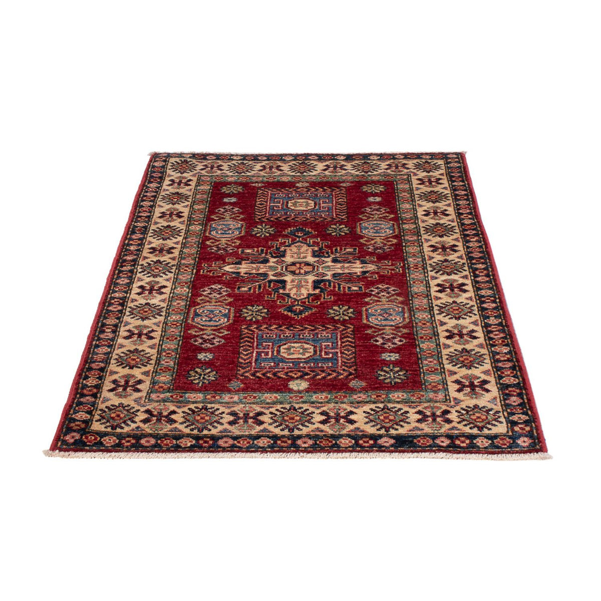 Tapis Ziegler - Kazak - Royal - 122 x 84 cm - rouge bordeaux