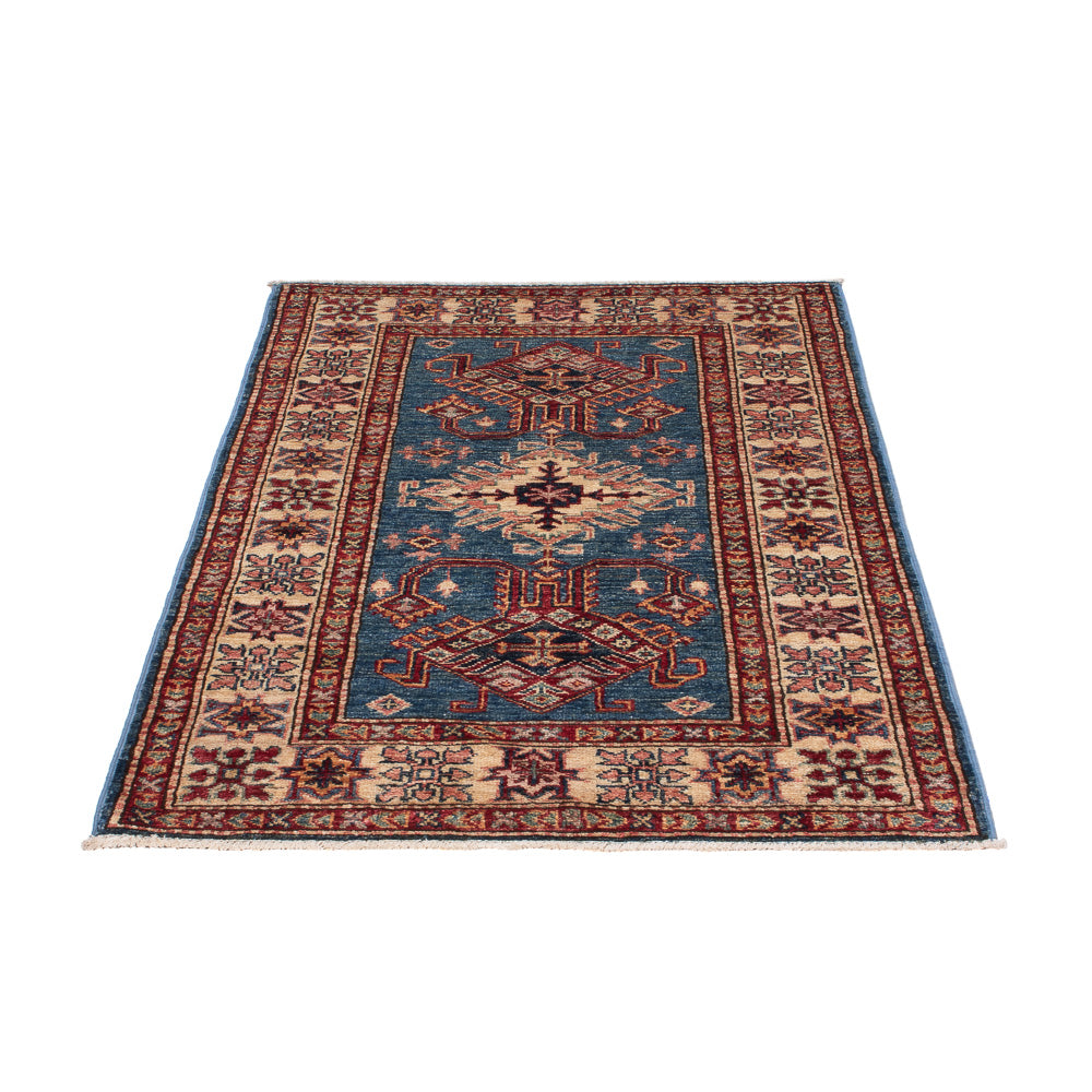 Tapis Ziegler - Kazak - Royal - 124 x 83 cm - bleu
