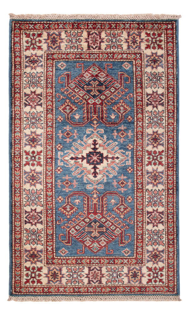 Tapis Ziegler - Kazak - Royal - 128 x 81 cm - bleu