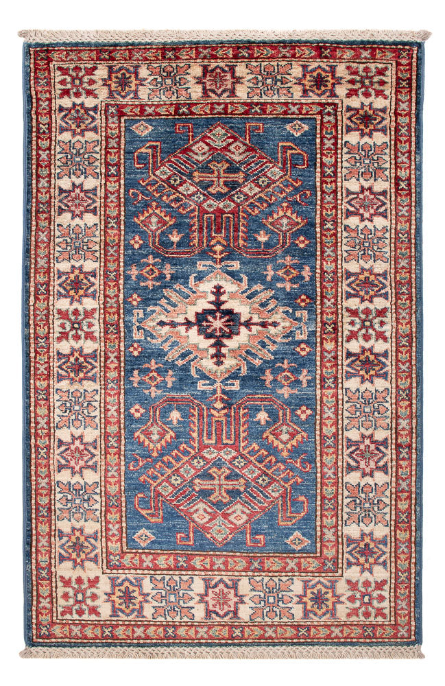 Tapis Ziegler - Kazak - Royal - 118 x 78 cm - bleu