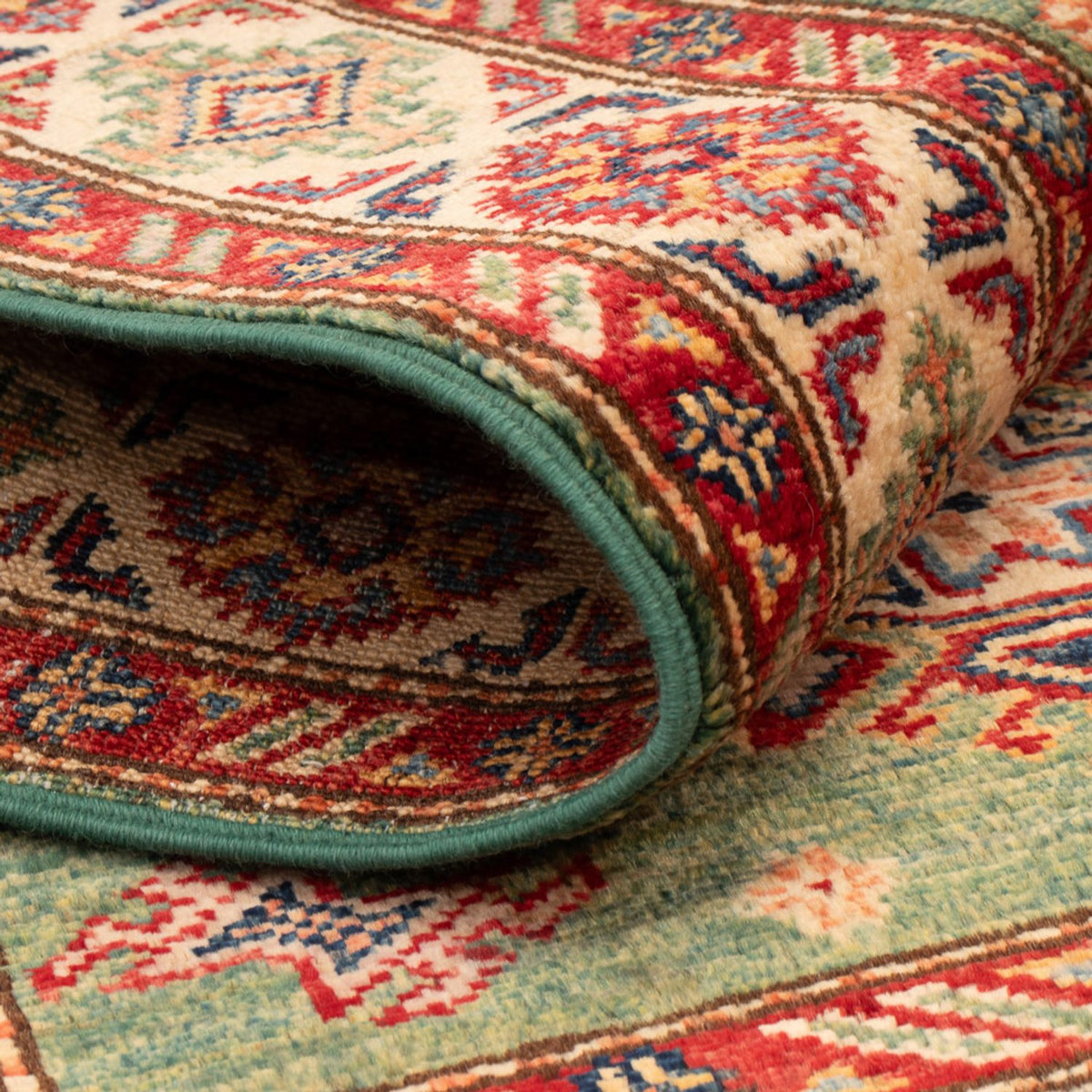 Tapis Ziegler - Kazak - Royal - 117 x 77 cm - vert