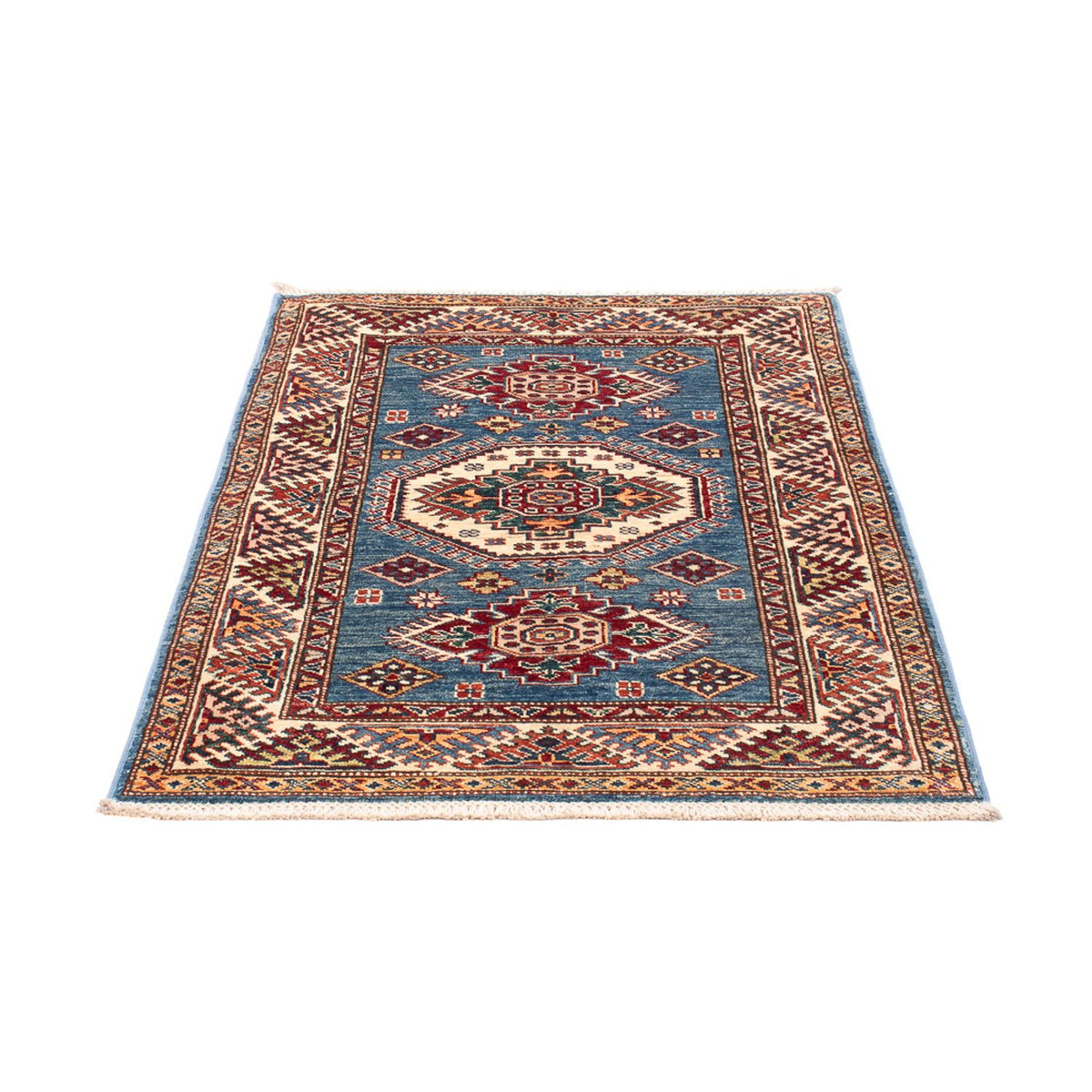 Tapis Ziegler - Kazak - Royal - 124 x 89 cm - bleu