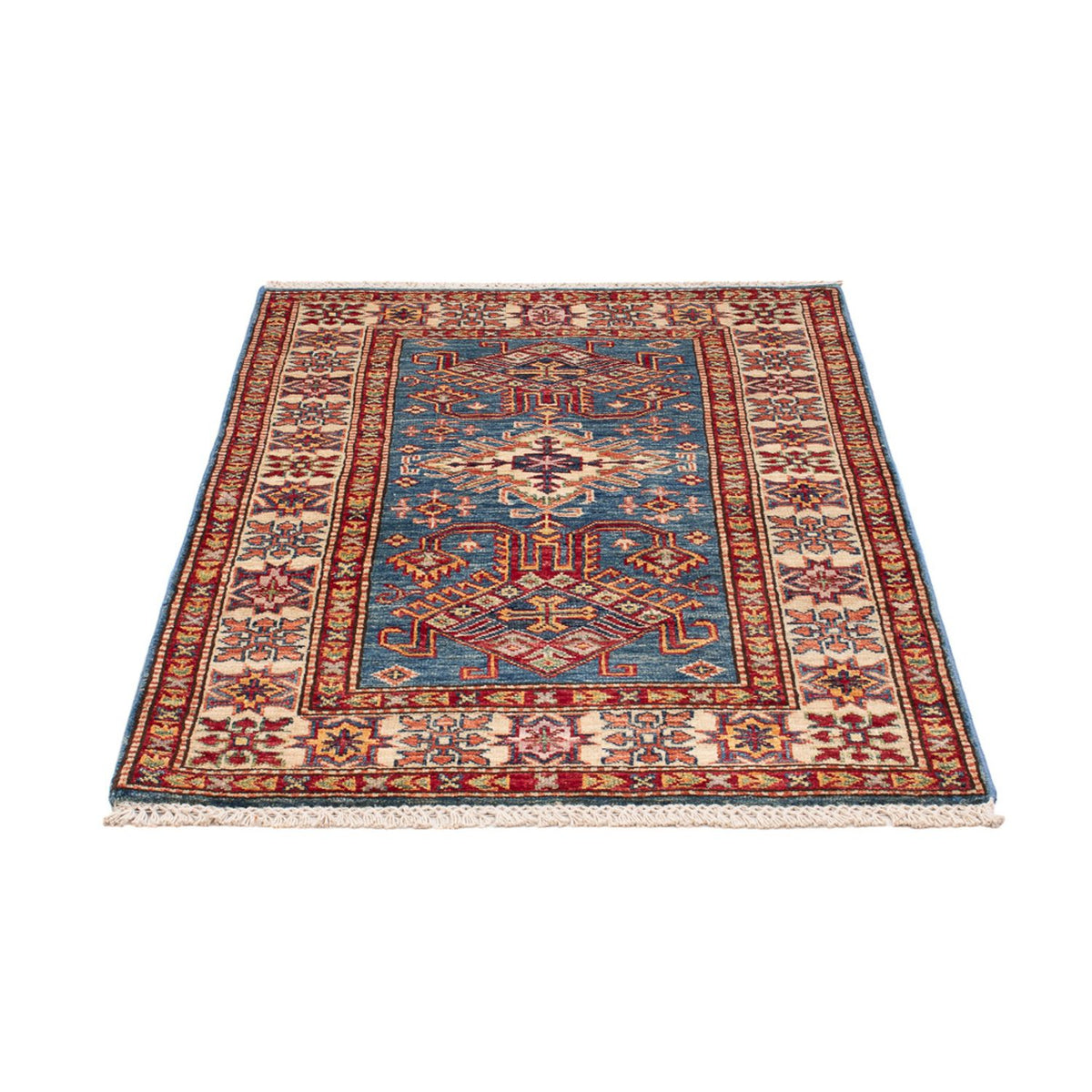 Tapis Ziegler - Kazak - Royal - 119 x 81 cm - bleu