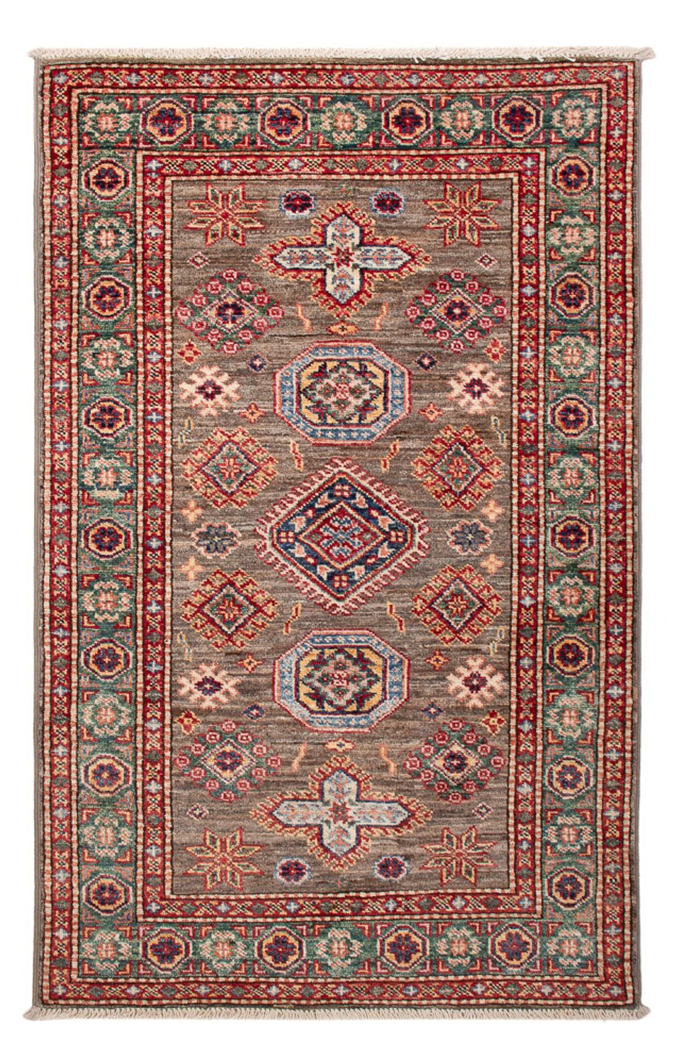 Tapis Ziegler - Kazak - Royal - 120 x 76 cm - marron foncé