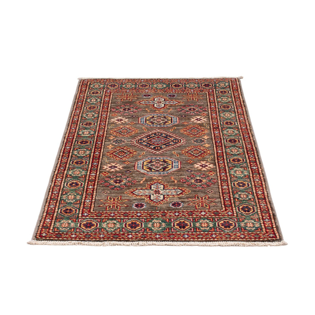 Tapis Ziegler - Kazak - Royal - 120 x 76 cm - marron foncé