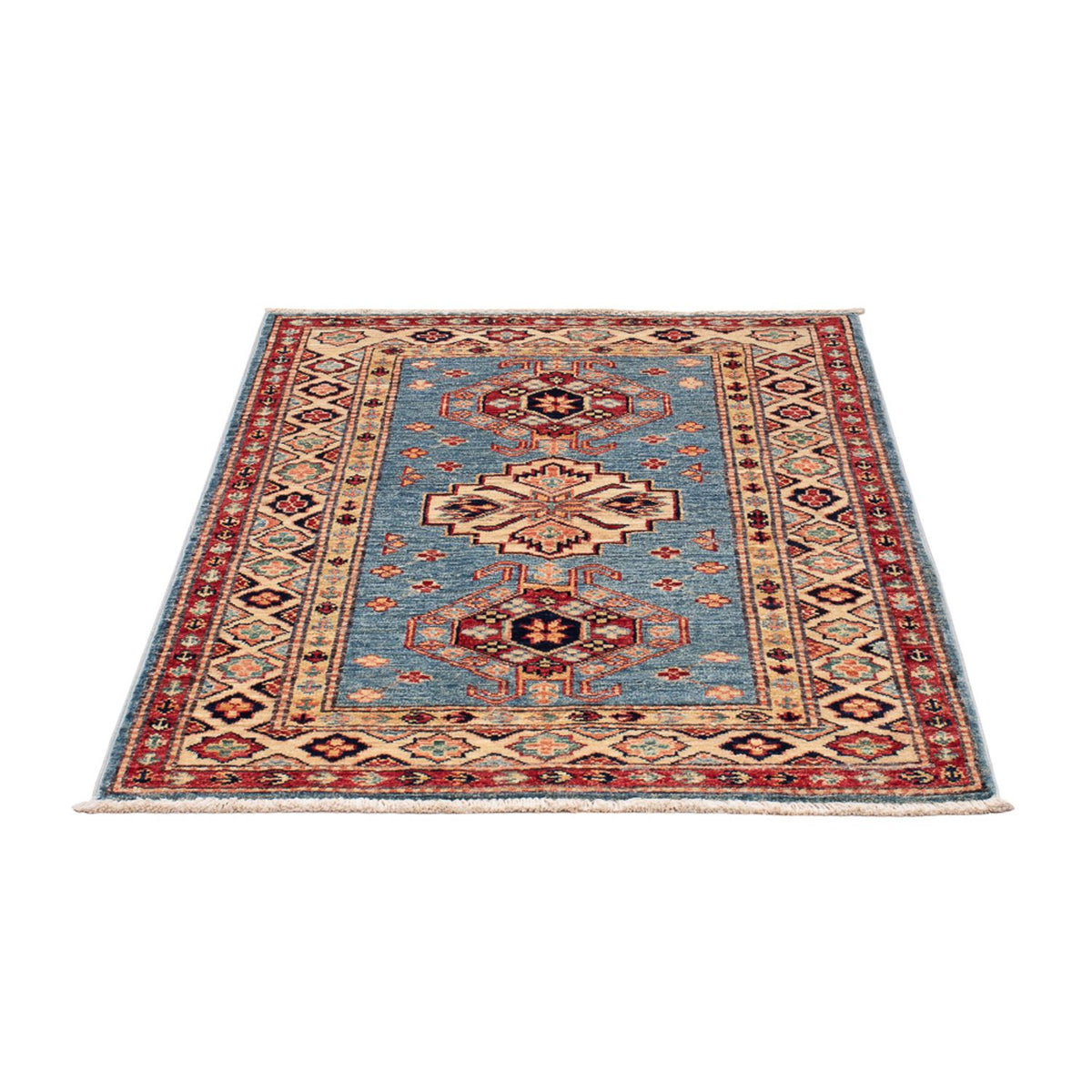 Tapis Ziegler - Kazak - Royal - 101 x 77 cm - bleu