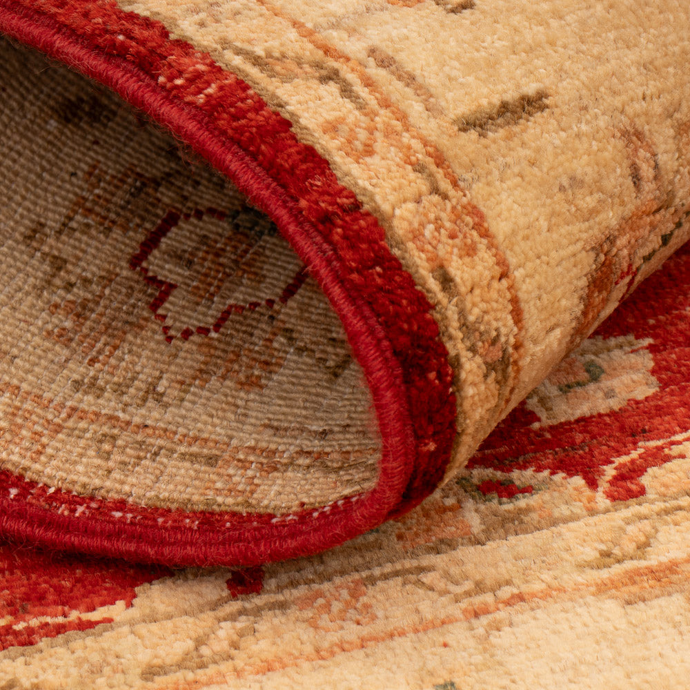 Tapis Ziegler - 119 x 80 cm - rouge bordeaux