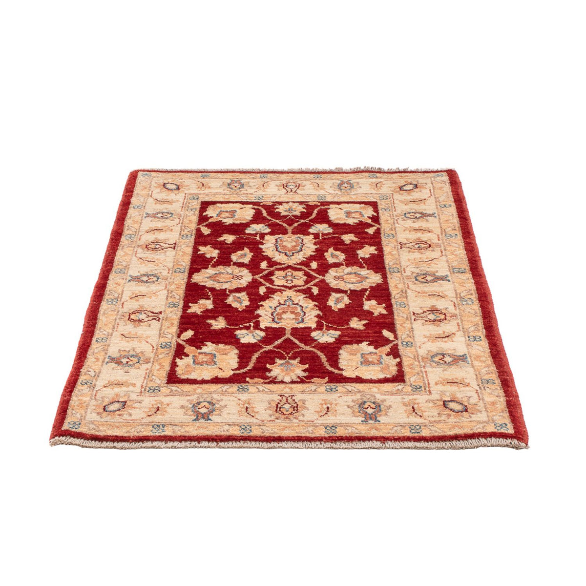 Tapis Ziegler - 101 x 75 cm - rouge bordeaux