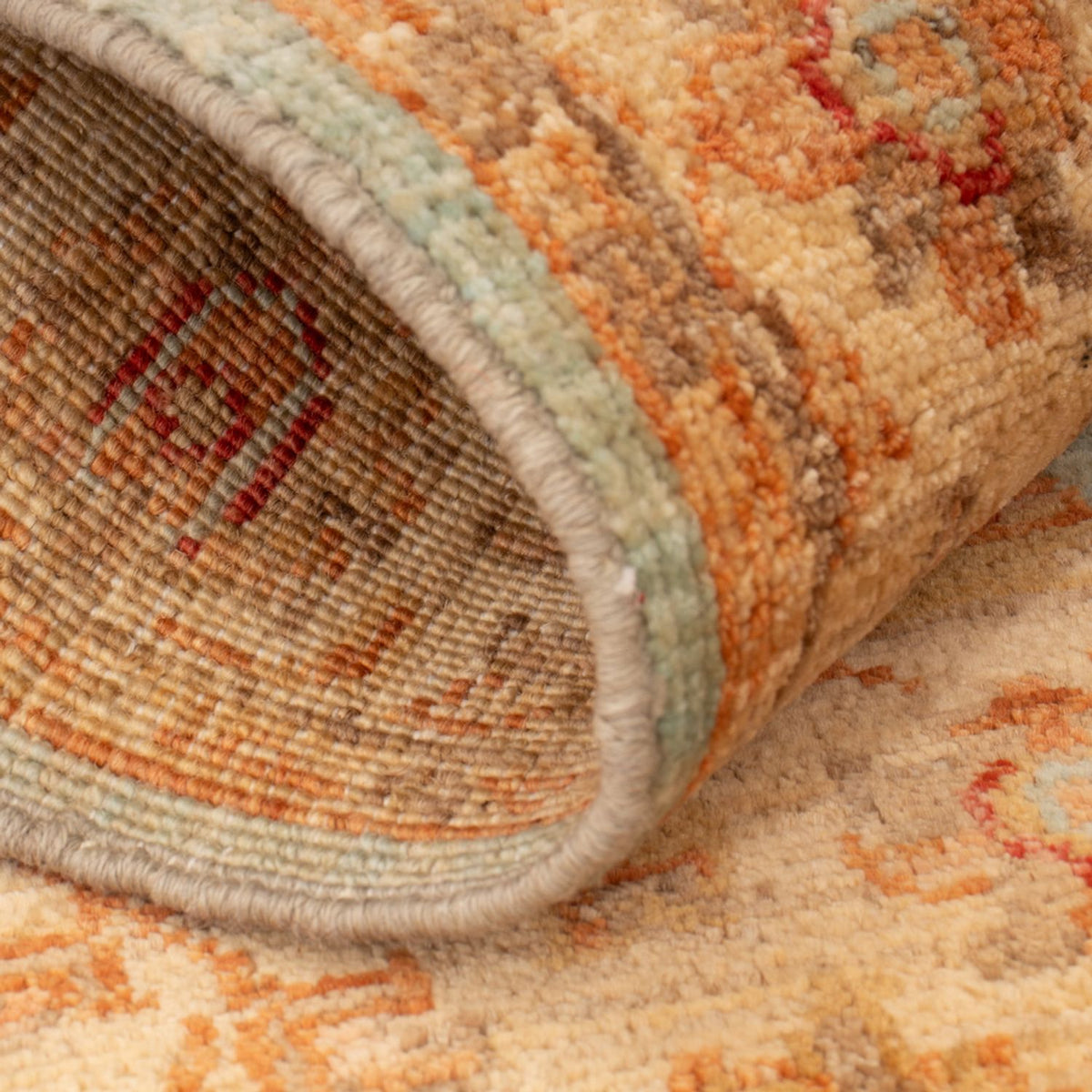 Tapis Ziegler - 91 x 63 cm - bleu clair