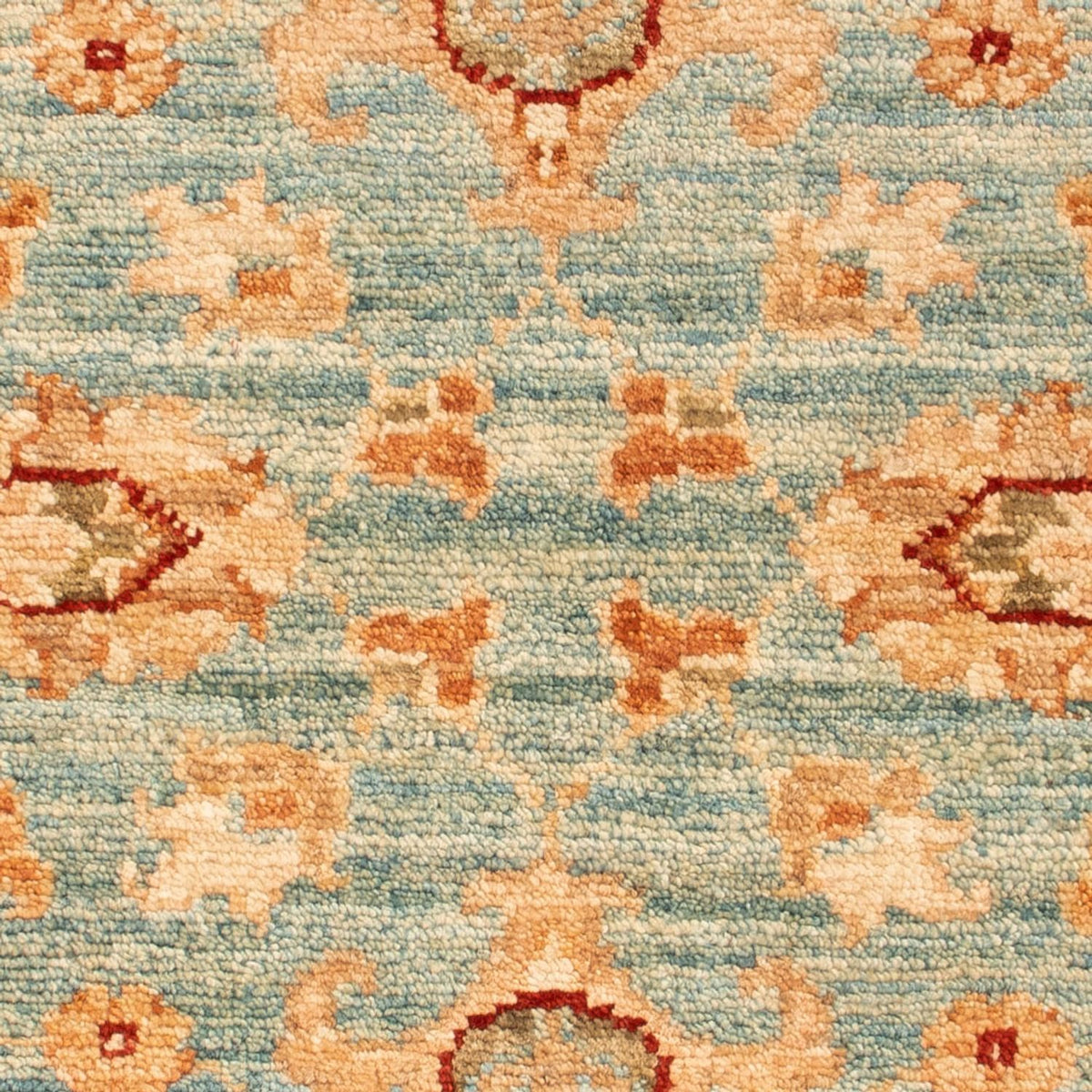 Tapis Ziegler - 80 x 60 cm - bleu clair