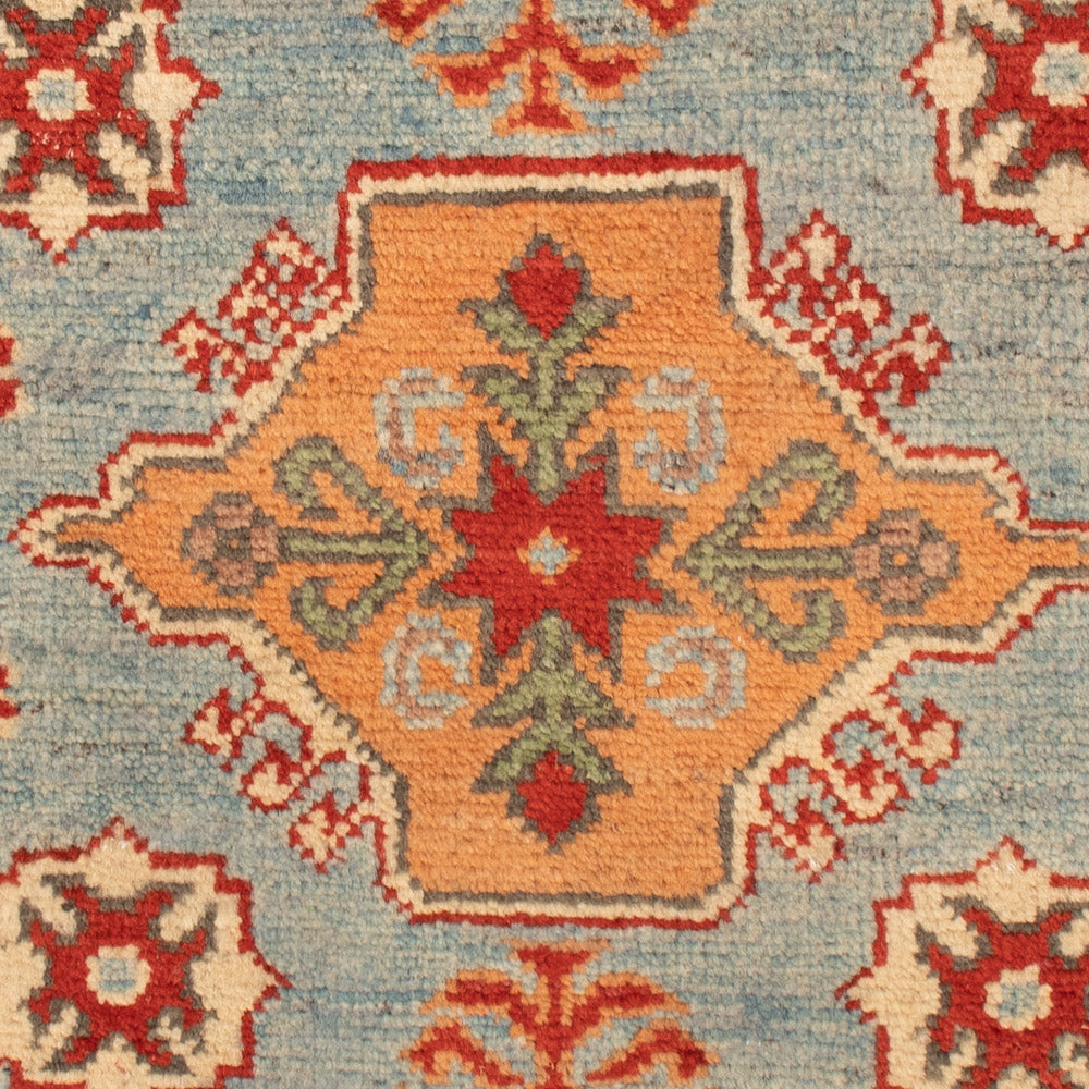 Tapis Ziegler - Kazak - 86 x 62 cm - bleu clair