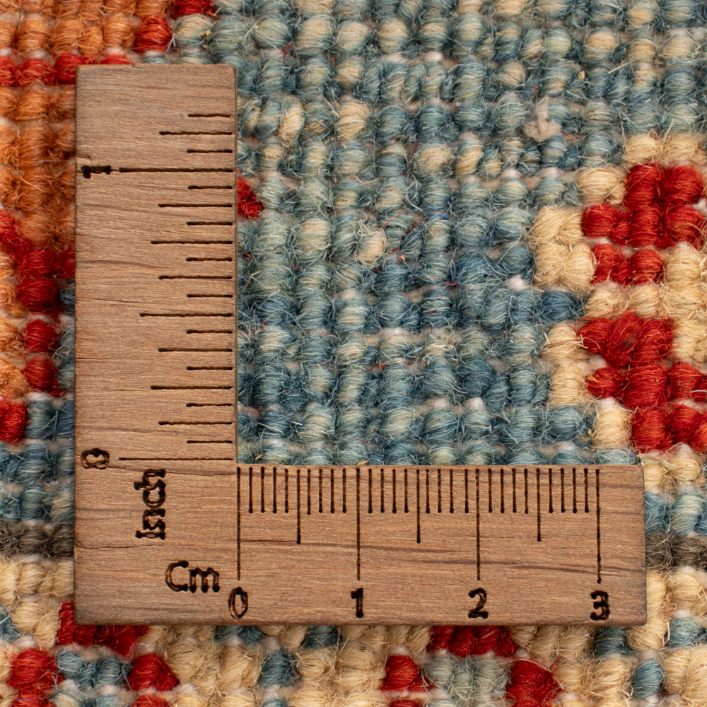 Tapis Ziegler - Kazak - 86 x 62 cm - bleu clair