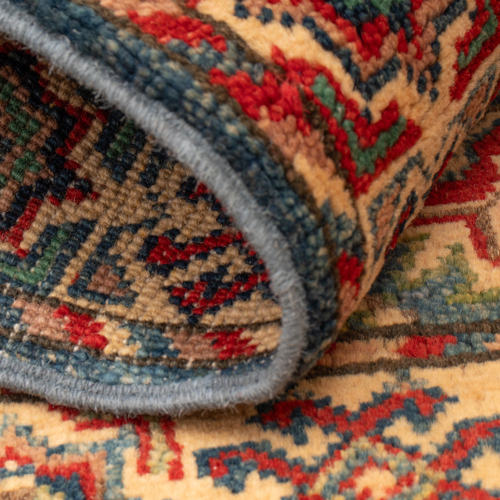 Tapis Ziegler - Kazak - 94 x 62 cm - bleu