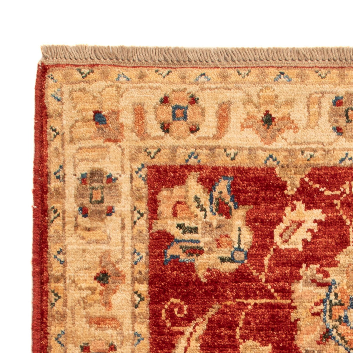 Tapis Ziegler - 86 x 59 cm - rouge bordeaux