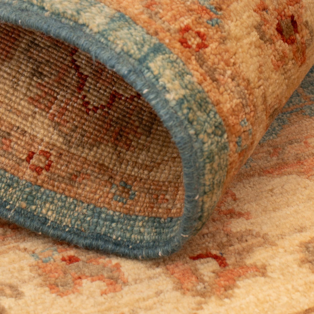 Tapis Ziegler - 90 x 67 cm - bleu clair