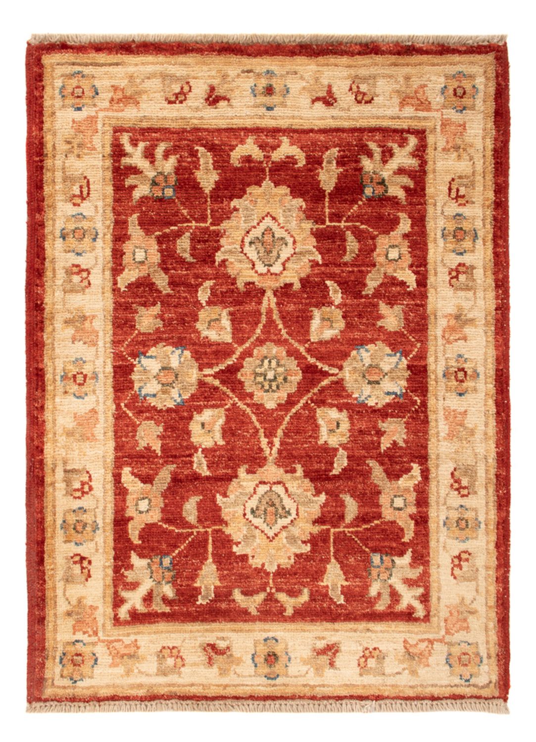 Tapis Ziegler - 73 x 54 cm - rouge bordeaux