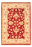 Tapis Ziegler - 90 x 61 cm - rouge bordeaux