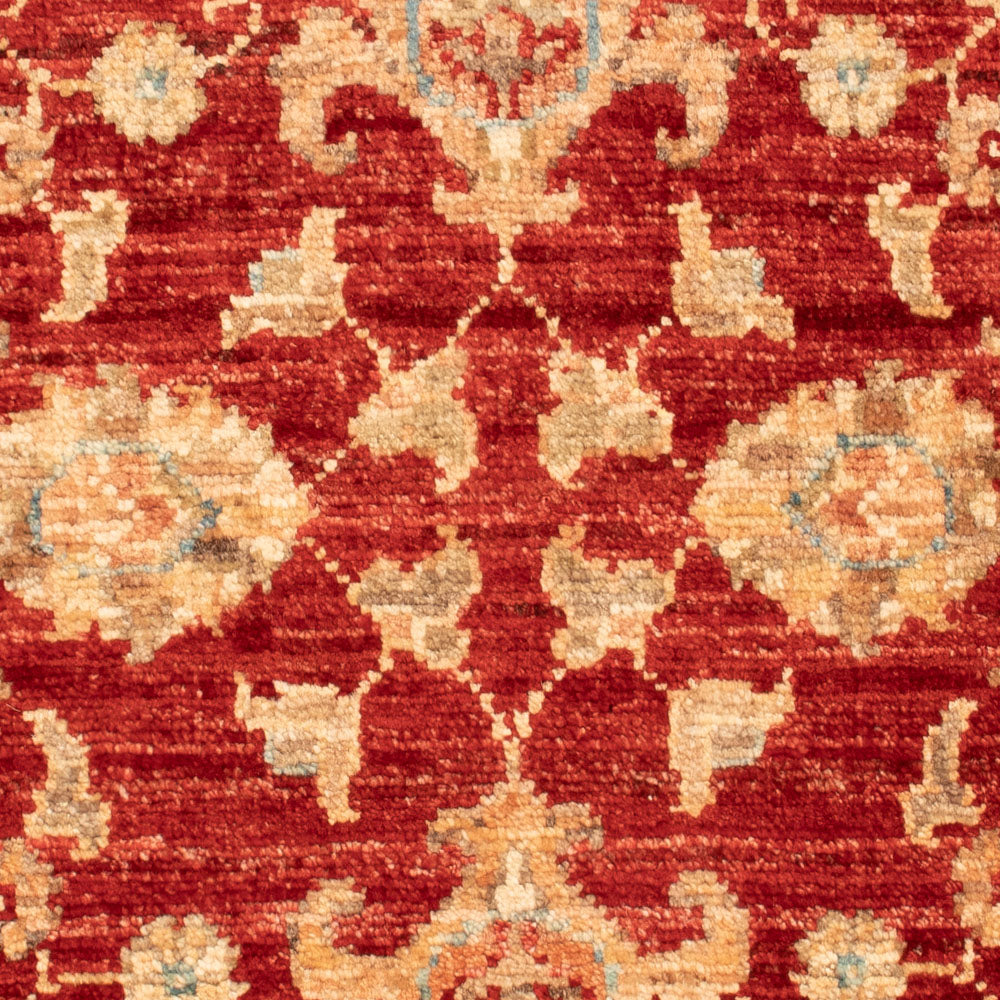 Tapis Ziegler - 90 x 61 cm - rouge bordeaux