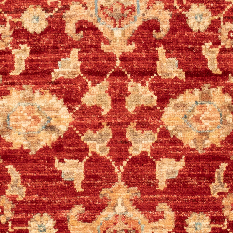 Tapis Ziegler - 90 x 61 cm - rouge bordeaux