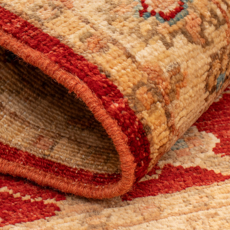 Tapis Ziegler - 90 x 61 cm - rouge bordeaux