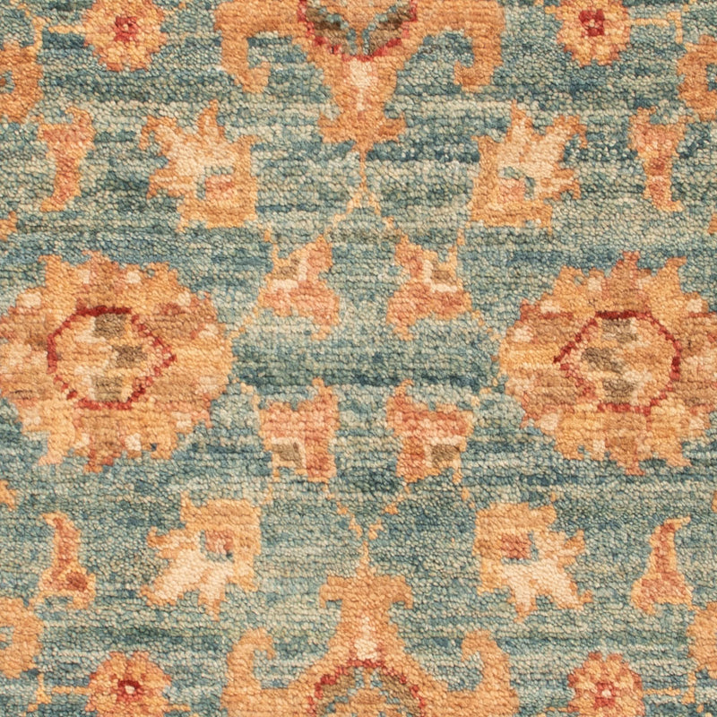 Tapis Ziegler - 90 x 60 cm - turquoise