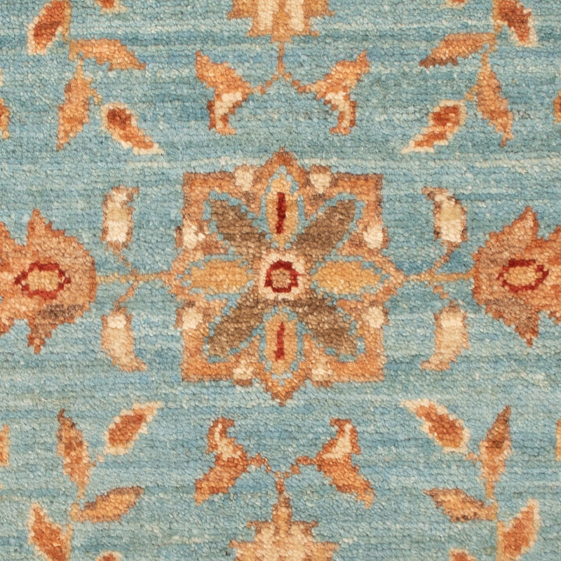 Tapis Ziegler - 73 x 48 cm - bleu