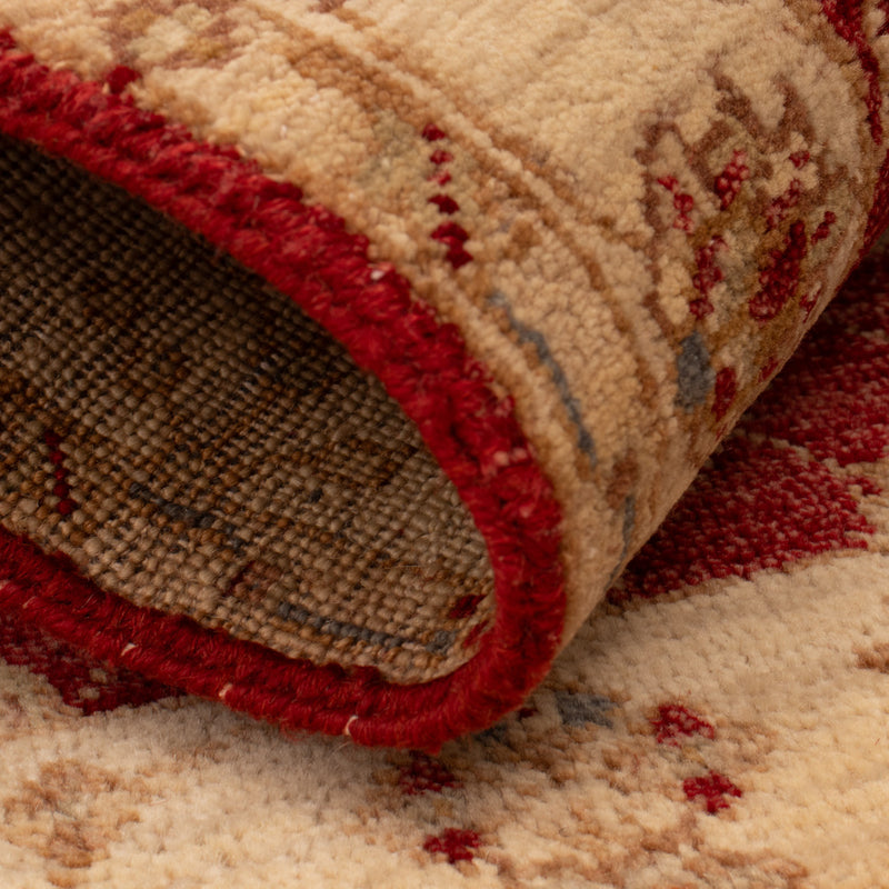 Tapis Ziegler - 90 x 60 cm - rouge bordeaux