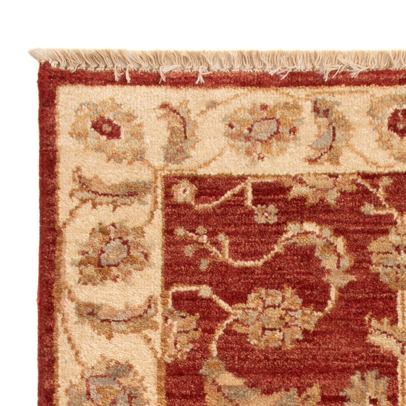 Tapis Ziegler - 90 x 60 cm - rouge bordeaux