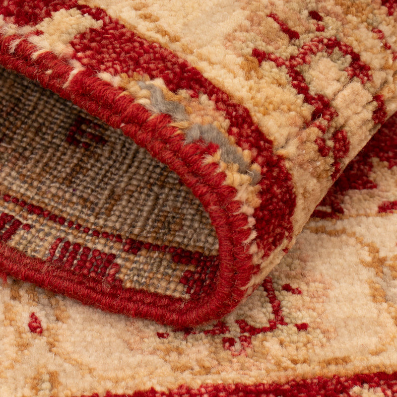 Tapis Ziegler - 90 x 60 cm - rouge bordeaux