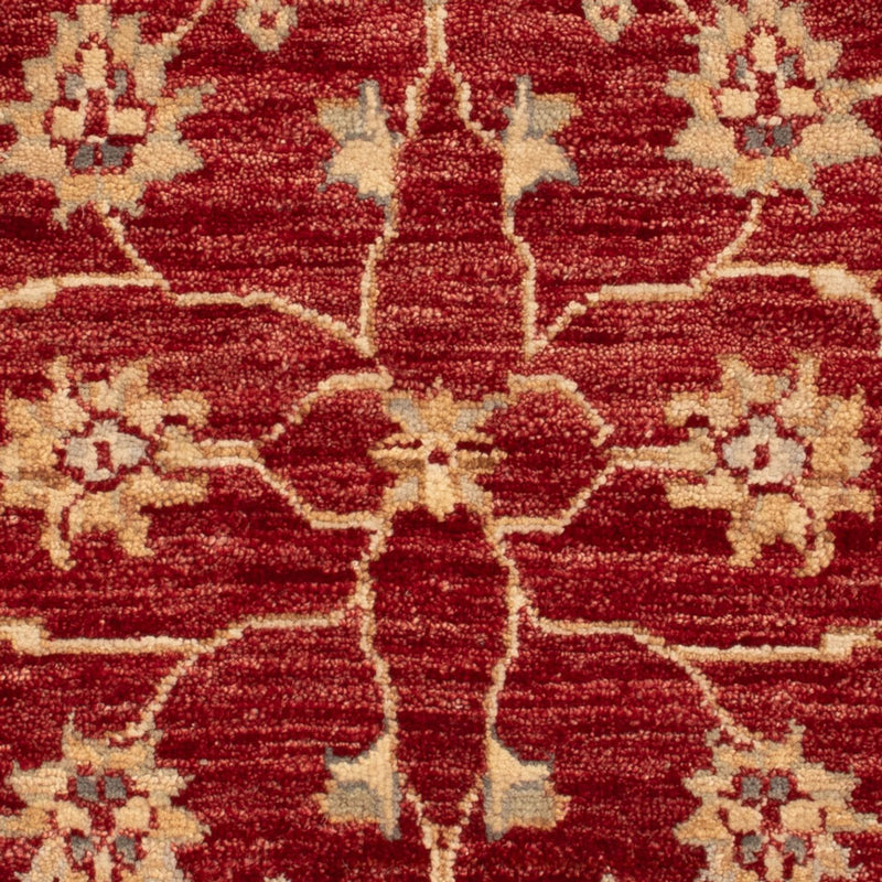 Tapis Ziegler - 90 x 60 cm - rouge bordeaux