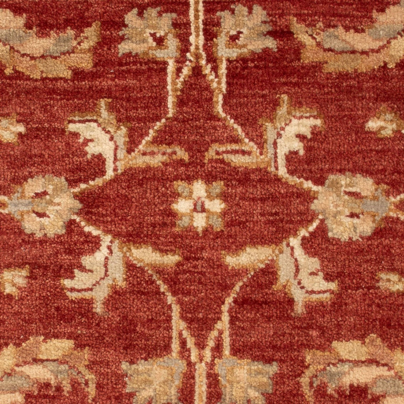 Tapis Ziegler - 90 x 60 cm - rouge bordeaux