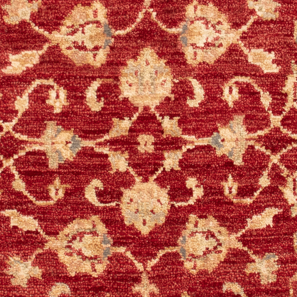 Tapis Ziegler - 90 x 60 cm - rouge bordeaux