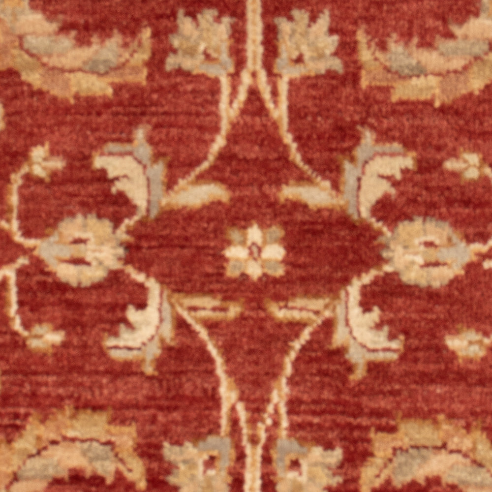 Tapis Ziegler - 90 x 60 cm - rouge bordeaux