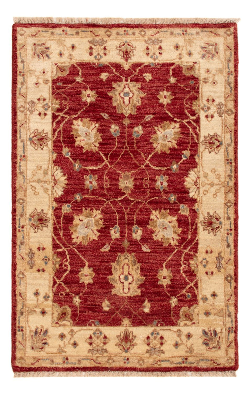 Tapis Ziegler - 90 x 60 cm - rouge bordeaux