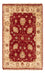 Tapis Ziegler - 90 x 60 cm - rouge bordeaux