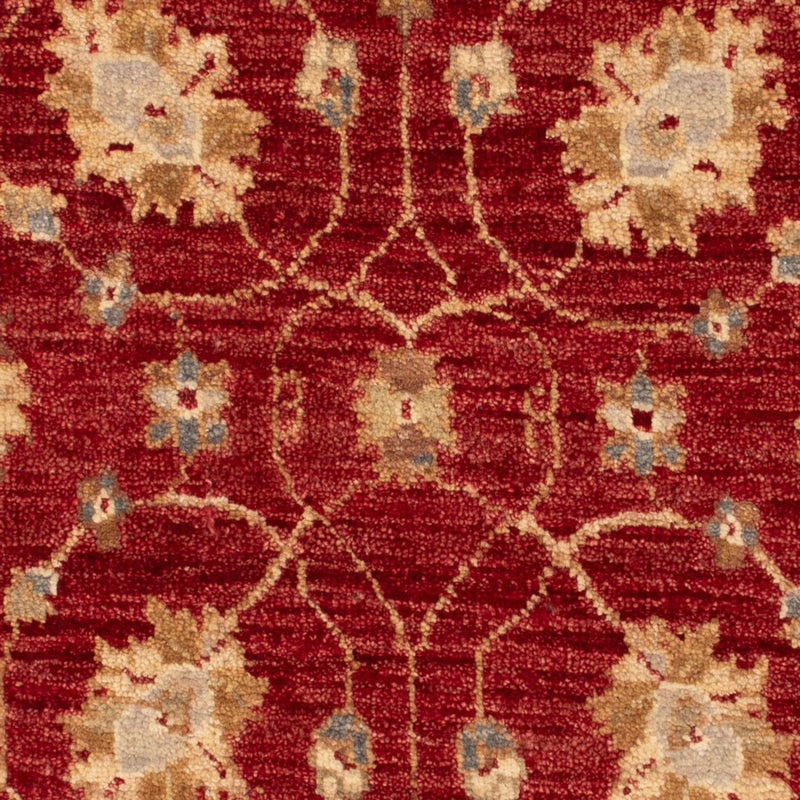 Tapis Ziegler - 90 x 60 cm - rouge bordeaux