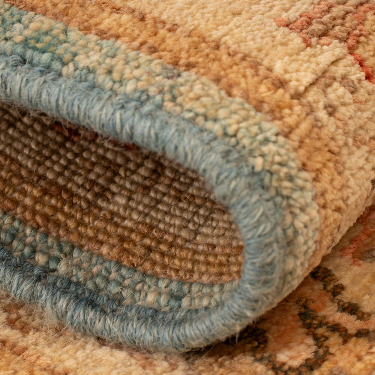 Tapis Ziegler - 74 x 53 cm - bleu clair