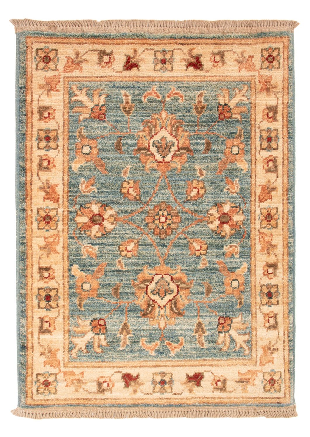 Tapis Ziegler - 70 x 52 cm - turquoise