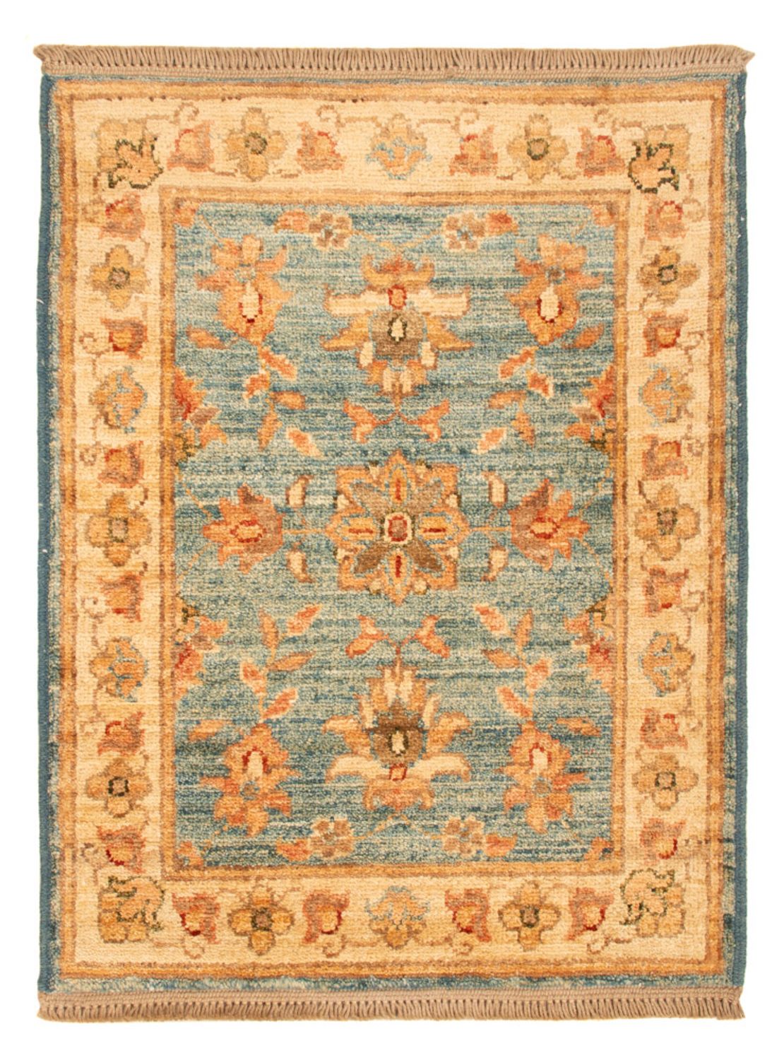 Tapis Ziegler - 69 x 52 cm - turquoise